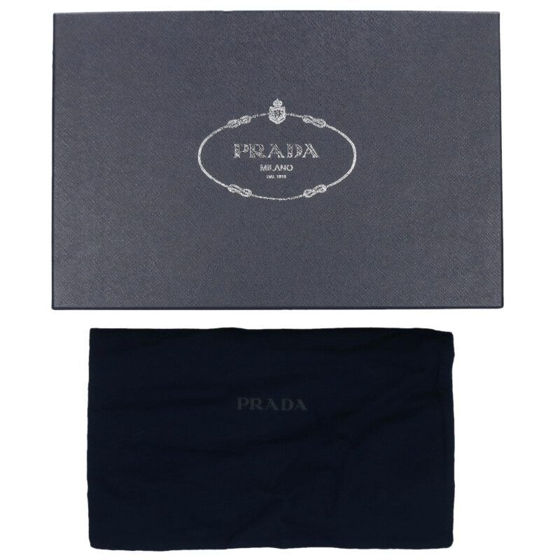 Prada 2de151 Leather Loafer Men's 7