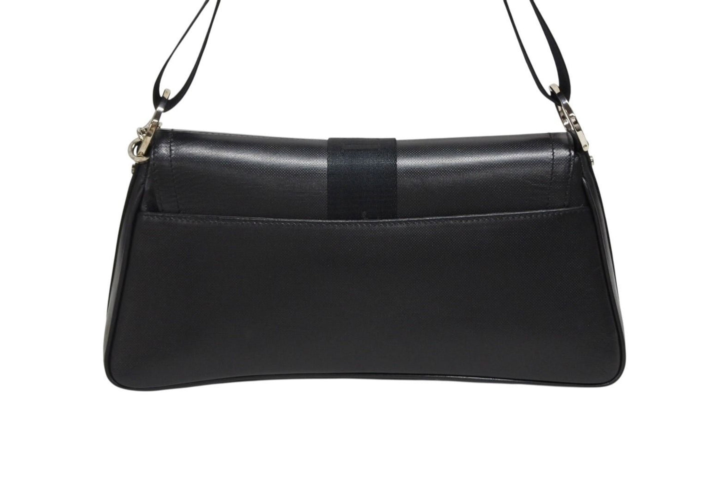 Dior Galliano Era Hardcore Shoulder Bag Rhinestone Leather Black — view 3