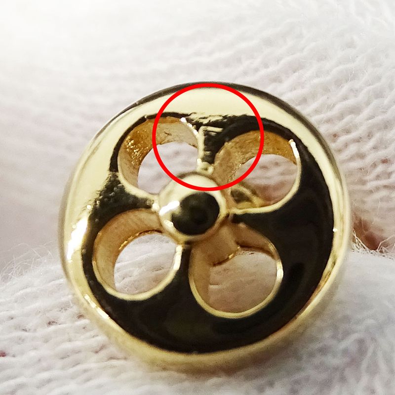 Louis Vuitton Earrings Women's Brand Monogram Earrings And Cles Izzy In Lock