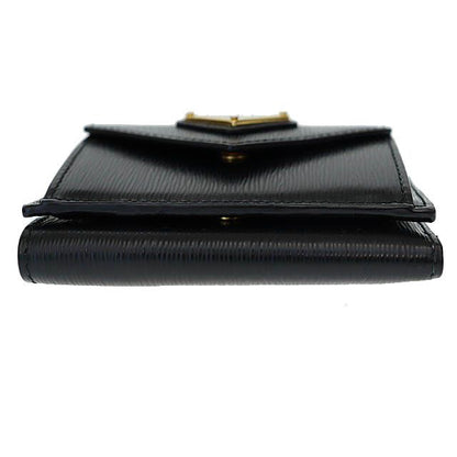 Prada Vittero Move Triangle Logo Compact Wallet Trifold Wallet 1mh021 Black