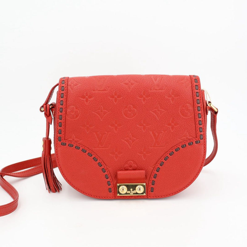 Louis Vuitton Monogram And Empreinte Juno Shoulder Bag
