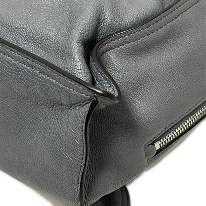 Prada Shoulder Bag Etiquette 1bg118 Grey Leather