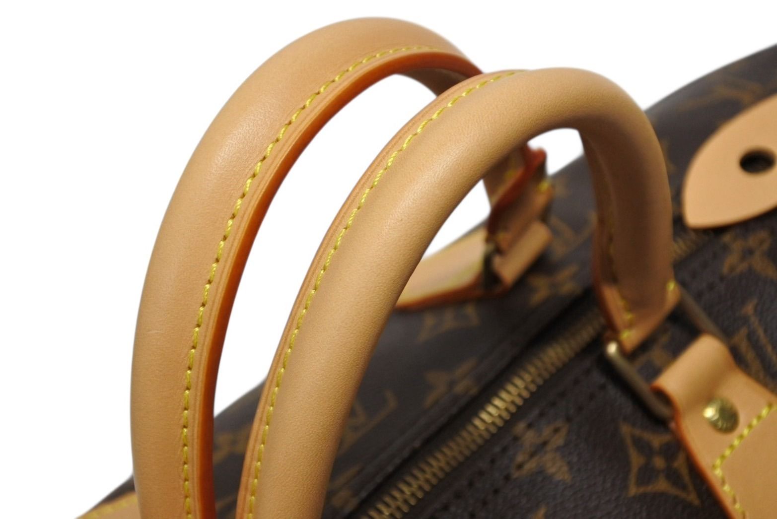Louis Vuitton Speedy 40 Handbag Monogram Coating Brown — view 6