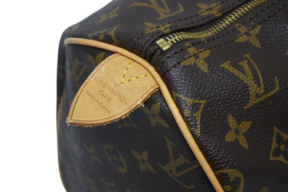 Louis Vuitton Speedy 40 Handbag Monogram Coating Brown — view 8
