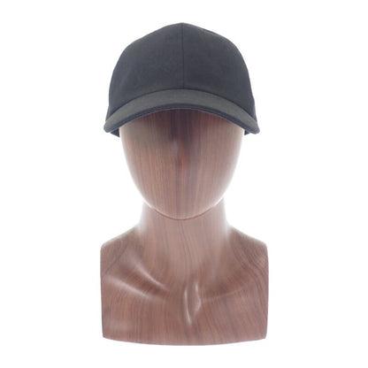 Louis Vuitton Monogram Essential M76585 Baseball Cap Cotton Leather Black Men's