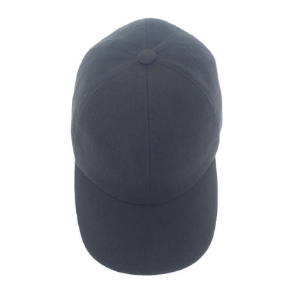 Louis Vuitton Monogram Essential M76585 Baseball Cap Cotton Leather Black Men's