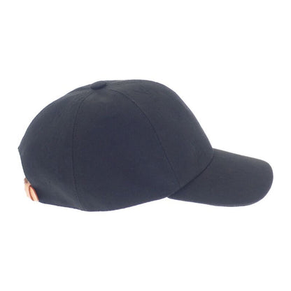 Louis Vuitton Monogram Essential M76585 Baseball Cap Cotton Leather Black Men's