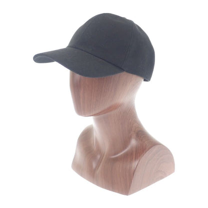 Louis Vuitton Monogram Essential M76585 Baseball Cap Cotton Leather Black Men's