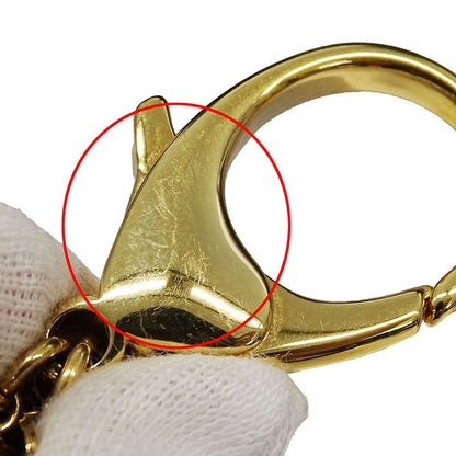 Louis Vuitton Charm Women's Branded Metal Bag Charm Bloomy Gold M67931 Key