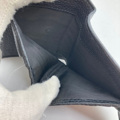 Gucci Soho Trifold Wallet GG Mark 598207 Black Shape Softening Yes