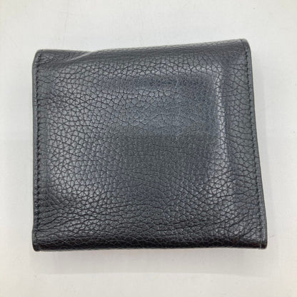Gucci Soho Trifold Wallet GG Mark 598207 Black Shape Softening Yes