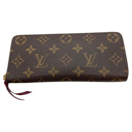 Louis Vuitton Monogram Portefeuille Clemence Long Wallet M60742 Fuchsia