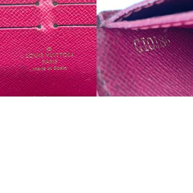 Louis Vuitton Monogram Portefeuille Clemence Long Wallet M60742 Fuchsia