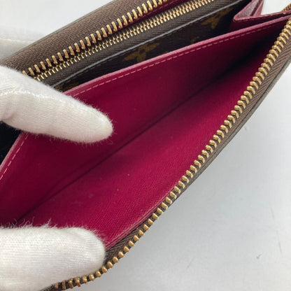 Louis Vuitton Monogram Portefeuille Clemence Long Wallet M60742 Fuchsia