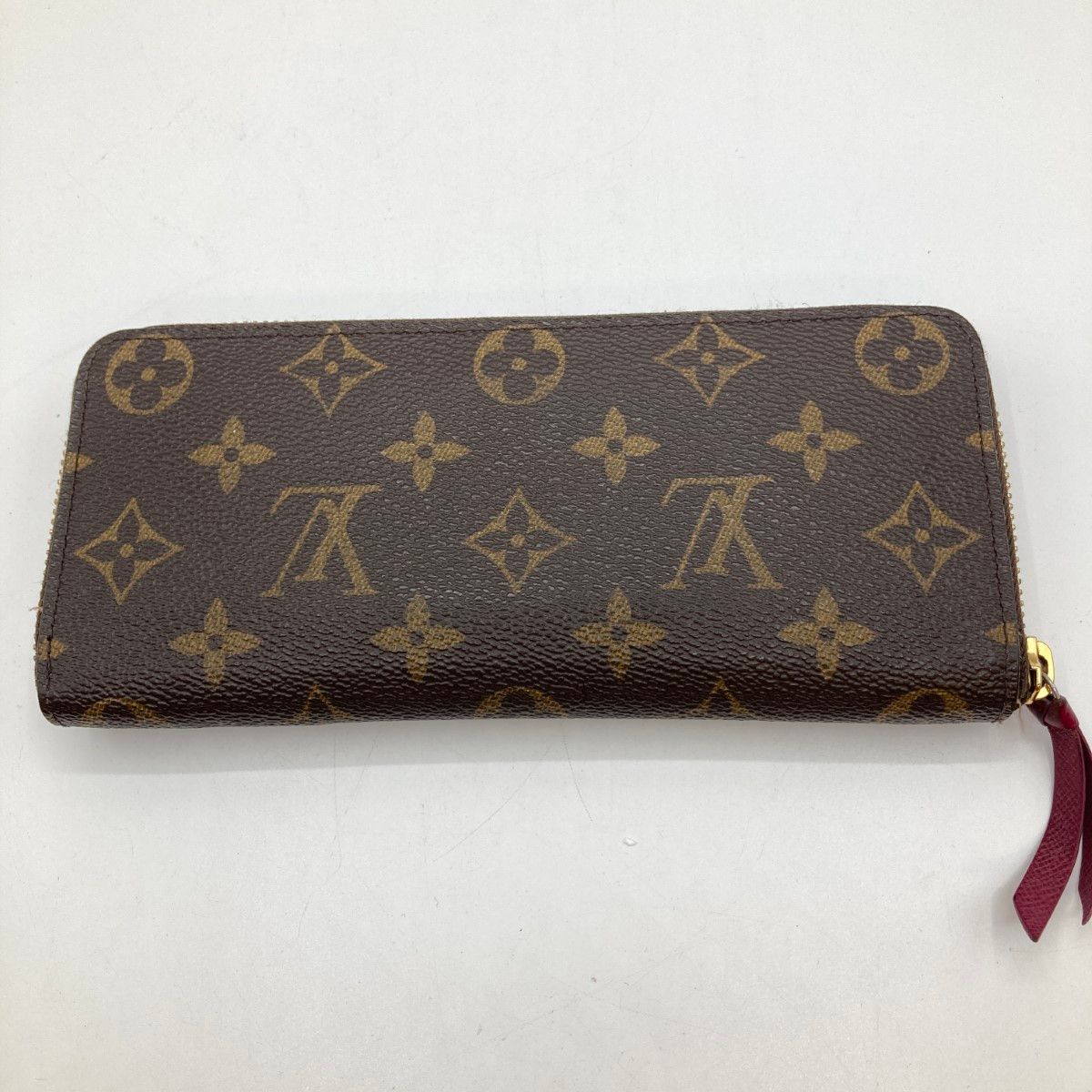 Louis Vuitton Monogram Portefeuille Clemence Long Wallet M60742 Fuchsia
