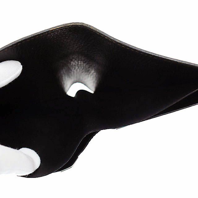 Cartier Saddle Stitch Leather Bifold Billfold Card Case Wallet Brown Brand