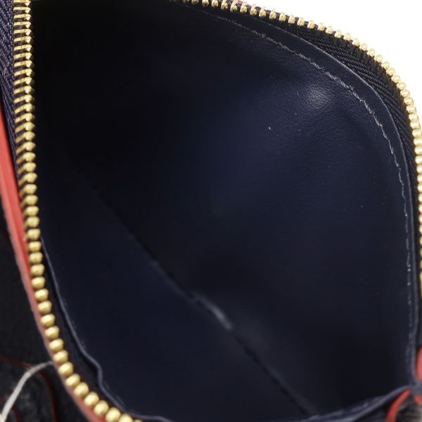 Louis Vuitton Trifold Wallet Portefeuille Victorine Monogram Empreinte Marine