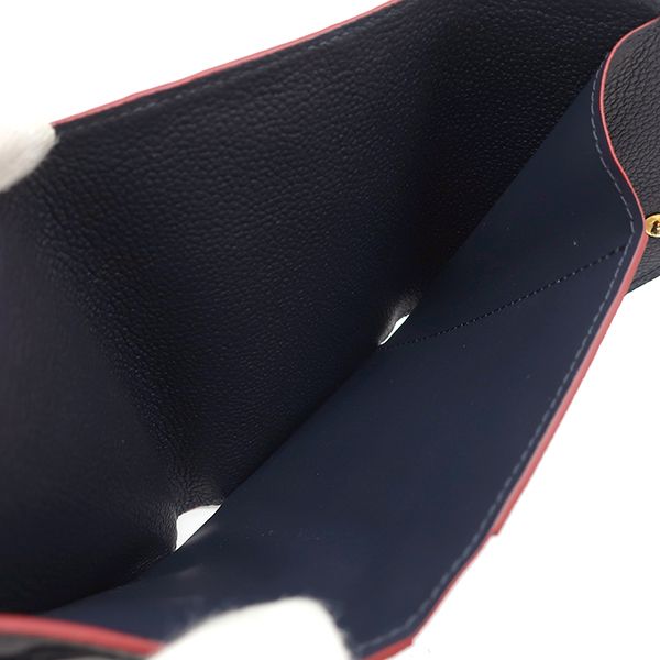 Louis Vuitton Trifold Wallet Portefeuille Victorine Monogram Empreinte Marine