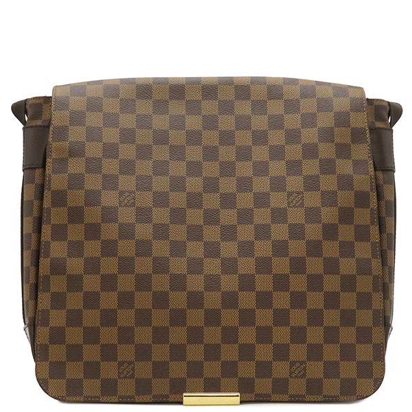 Louis Vuitton Shoulder Bag Bastille Damier Canvas Damier Ebene Gold Hardware