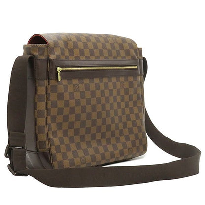 Louis Vuitton Shoulder Bag Bastille Damier Canvas Damier Ebene Gold Hardware