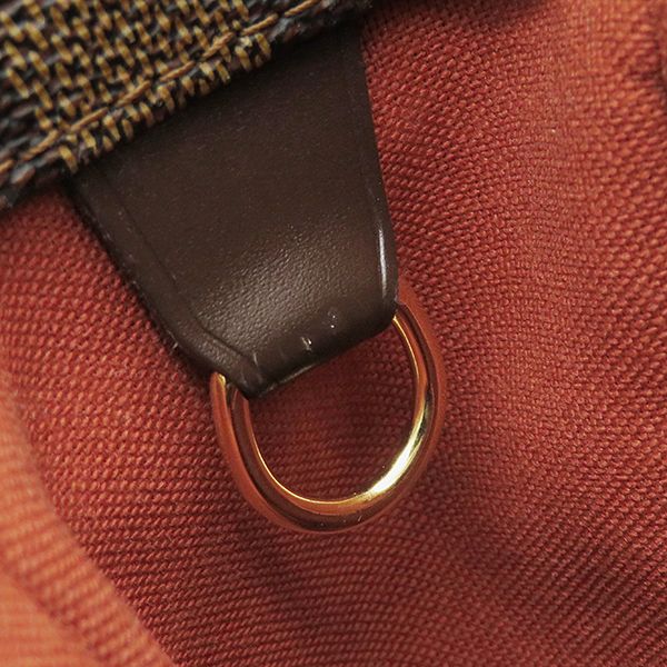 Louis Vuitton Shoulder Bag Bastille Damier Canvas Damier Ebene Gold Hardware