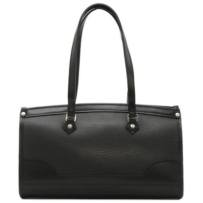 Louis Vuitton Handbag Madeleine PM Epi Leather Black Silver Hardware Black