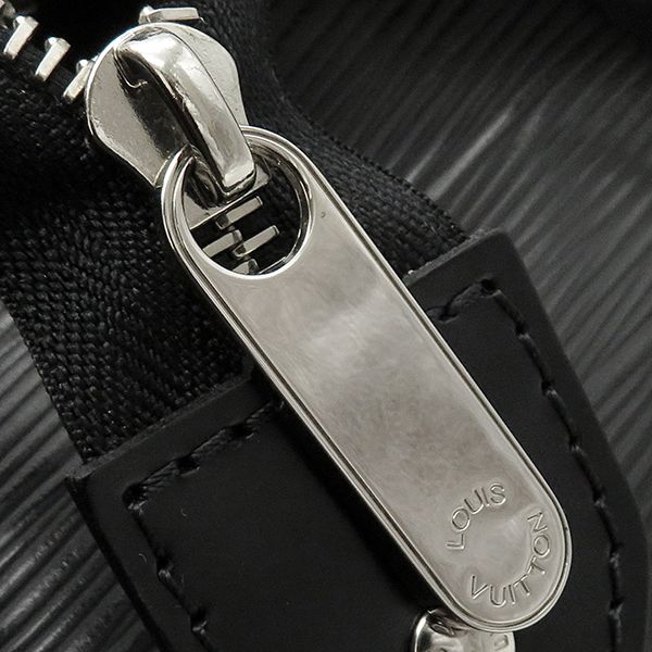 Louis Vuitton Handbag Madeleine PM Epi Leather Black Silver Hardware Black