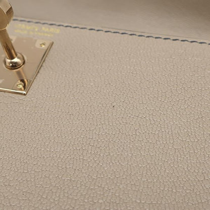 Hermes 2way Bag Mini Kerry Doe Outer Stitching Chevre Sham Kira Etoupe × Nata