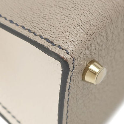 Hermes 2way Bag Mini Kerry Doe Outer Stitching Chevre Sham Kira Etoupe × Nata