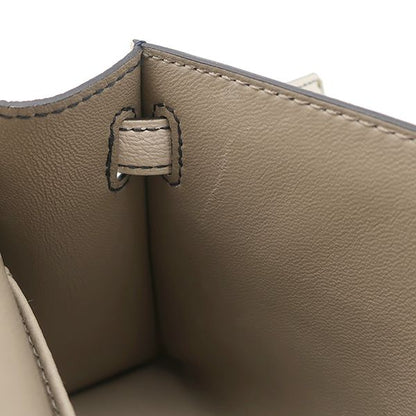 Hermes 2way Bag Mini Kerry Doe Outer Stitching Chevre Sham Kira Etoupe × Nata