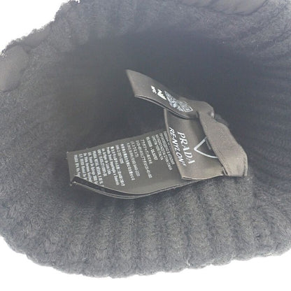 Prada Shaker Gabardine X Wool M Umd446_1wto_f0002_s_202 Knit Cap Wool Nylon