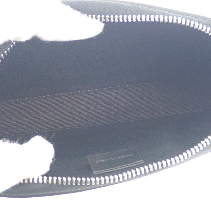 Celine Triomphe Horizontal Pouch 10l272ev5.36sb Shoulder Bag Canvas Leather