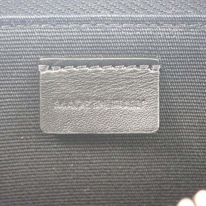 Celine Triomphe Horizontal Pouch 10l272ev5.36sb Shoulder Bag Canvas Leather