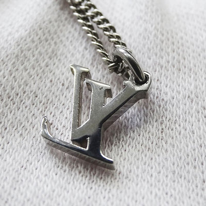 Louis Vuitton Necklace Ladies Men's Brand Ring Necklace Monogram Silver M62485