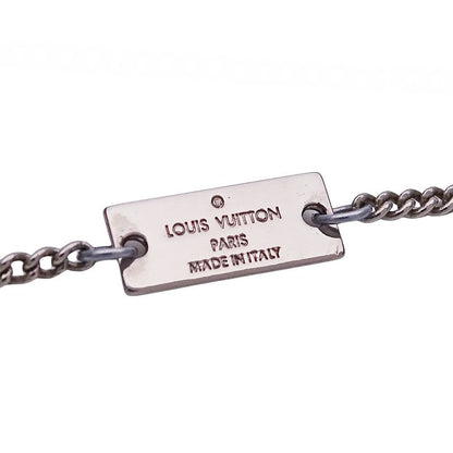 Louis Vuitton Necklace Ladies Men's Brand Ring Necklace Monogram Silver M62485