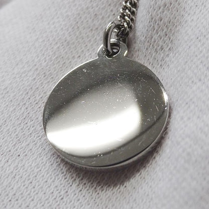 Louis Vuitton Necklace Ladies Men's Brand Ring Necklace Monogram Silver M62485