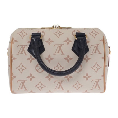 Louis Vuitton Speedy Bandouliere 20 M46906 2WAY Bag Monogram Dune White Beige