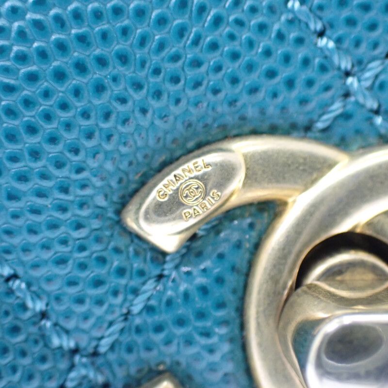 Chanel Coco Handle XS A92990 2WAY Bag Handbag Shoulder Bag Caviar Skin Green