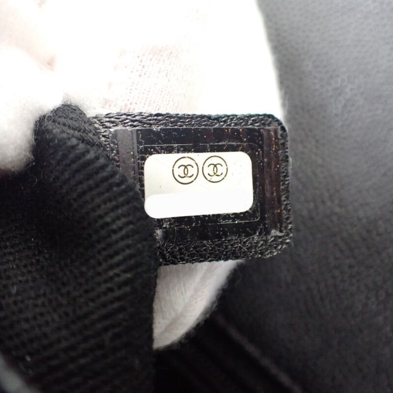 Chanel Coco Handle XS A92990 Handbag Shoulder Top Handle Caviar Skin Black Gold