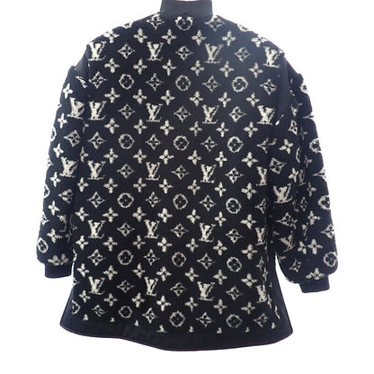 Louis Vuitton Teddy Bomber Jacket 34 Fqja12gp1 Outerwear Wool Acrylic Black