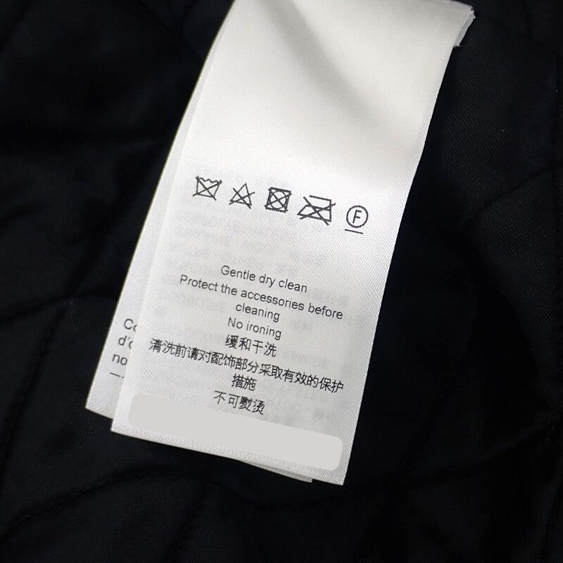 Louis Vuitton Teddy Bomber Jacket 34 Fqja12gp1 Outerwear Wool Acrylic Black