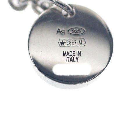 Bulgari Bvlgari Save The Children 356910 Necklace Silver 925 Onyx Ruby Black