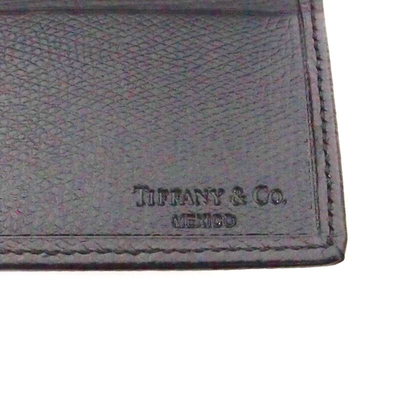 Tiffany & Co Tiffany & CO Passcase Card Case Business Card Holder Black