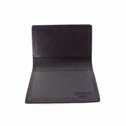 Tiffany & Co Tiffany & CO Passcase Card Case Business Card Holder Black