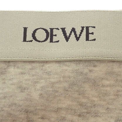 Loewe Midi Skirt M S359y1hx04 Long Skirt Cotton Wool Beige Ladies [ranked A