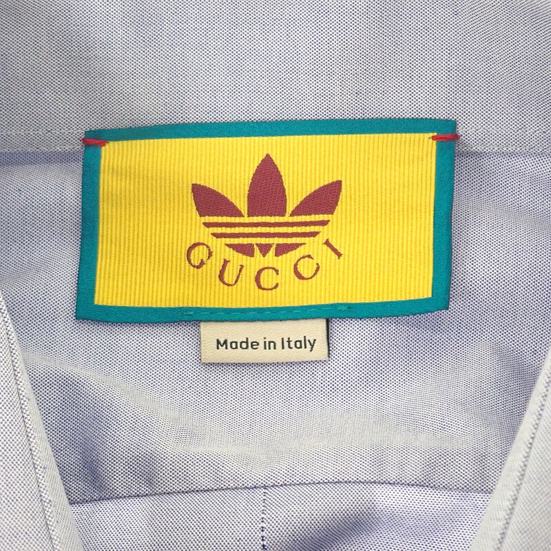 Gucci Filafil Shirt Adidas Collaboration 2023ss 44 691521 Long Sleeve Shirt
