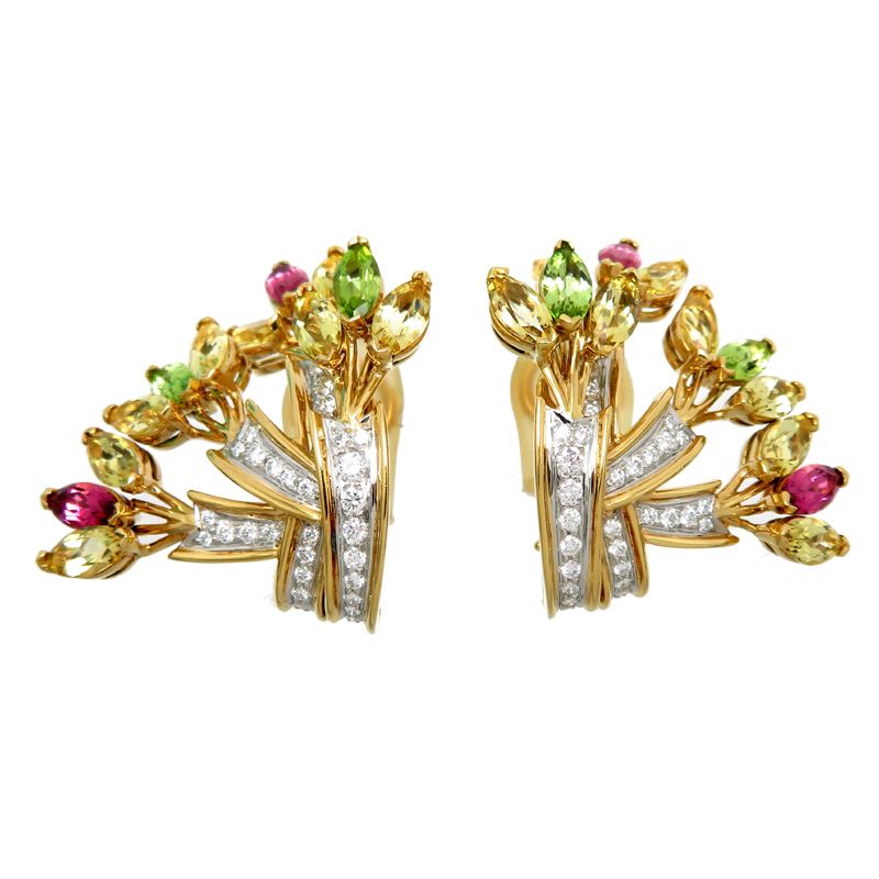 Tiffany & Co Schlumberger Earrings