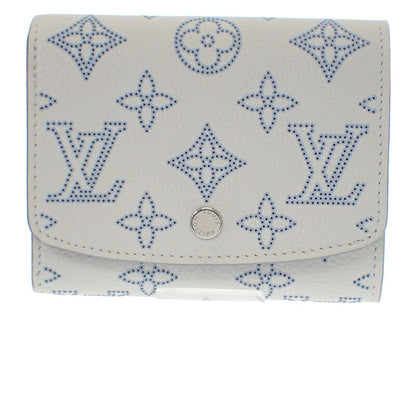 Louis Vuitton Portefeuille Iris Compact M11802 Bifold Wallet Monogram Mahina