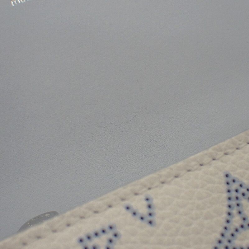 Louis Vuitton Portefeuille Iris Compact M11802 Bifold Wallet Monogram Mahina