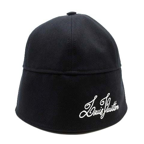 Louis Vuitton 2024aw Sailor Hat 2WAY Bucket Logo Embroidery M7499l Black L
